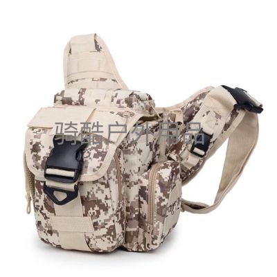 Camera pack army fan tactical saddle pack pack for outdoor leisure single shoulder slant cross pack