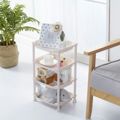 X22-6916 Kitchen Storage Rack Living Room Organizing Storage Rack Bathroom Multi-Layer Plastic Storage Rack