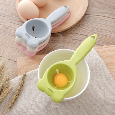 Wheat straw egg white separator egg yolk filter protein separator DIY baking tool