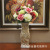 12-Inch 30cm High European Luxury Paint Handmade Retro Fashion Creative Ceramic Arabic Flower Dried Flower Arrangement