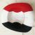 Yemen fans carnival baseball cap CBF high hat non-woven cap countries supply World Cup fans products