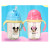 Straw children's water cup baby learn to drink cup children drink cup with handle pop-up plastic pot