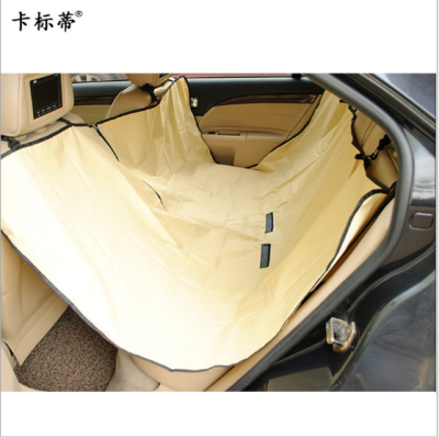 Car Oxford Cloth Dog Bed Anti-Dirty Waterproof Pet Pad Safety Seat Rear Automobile Cushion La-442