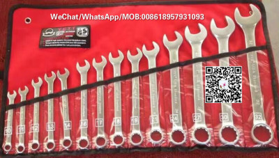 14 pieces of 10-32mm Oxford cloth bag YETI BRAND COMBINATION WRENCH