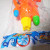 Water gun series wholesale beach playing water gun three nozzle 47CM