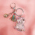 Cartoon unicorn creative jewelry pendant diy jewelry pendant key chain quality male package pendant