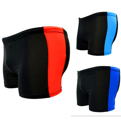 Wholesale men's swimming trunks color matching flat - Angle swimming trunks hot spring swimming trunks