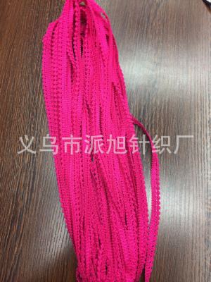 Clothing accessories machine woven monochrome color bud lace 1 cm wide manufacturers direct