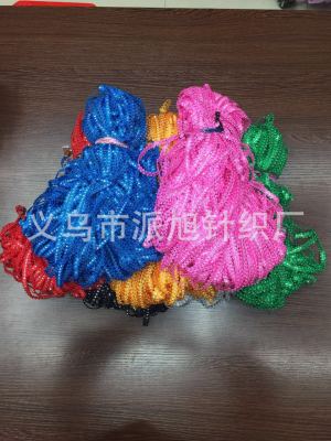 Manufacturers direct polypropylene silver wire lace in the curve of 0.5 CM DIY ethnic clothing accessories