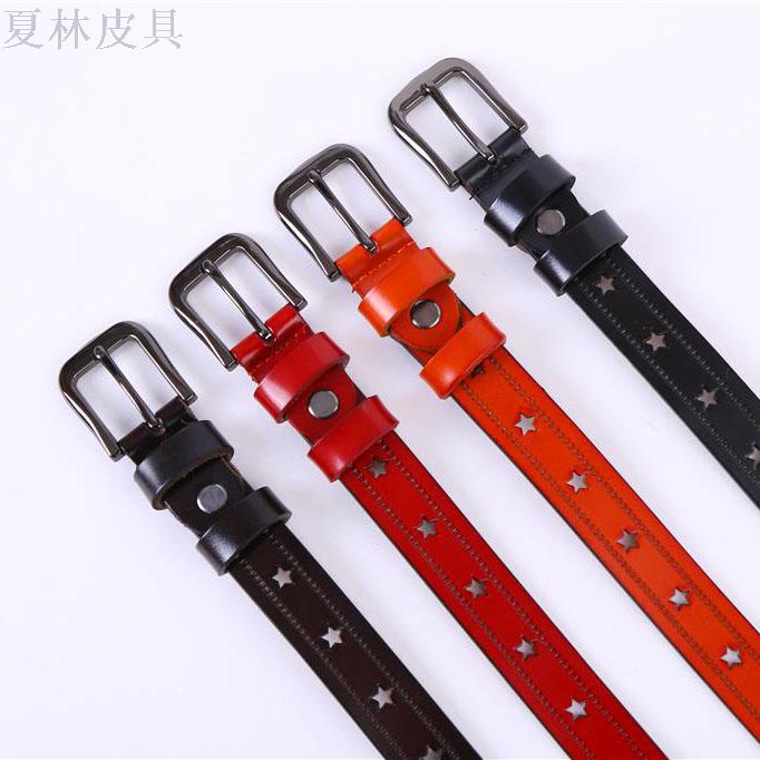 新款多色方扣皮带 腰带女士皮带厂家直销夏林