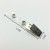 Supply of metal printing 5MM 3MM round hole label clip long tail clip card hanging (direct from manufacturer)