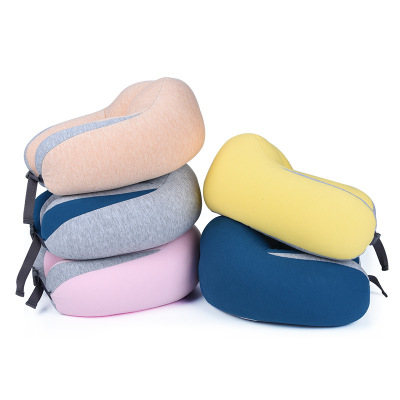 Multi-color U pillow splicing multi-function travel pillow U neck pillow aircraft neck pillow can be customized LOGO