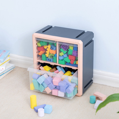 Storage box classification box for toy building blocks, small particle parts, compartments, drawers, storage boxes