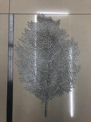 PE coral supports argent hollow out plastic leaf eat mat desk mat