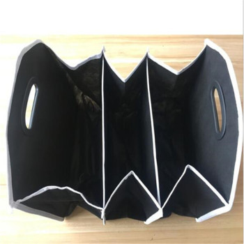 Non-woven fabric storage box car with back-up sorting box storage box multifunctional folding debris bags