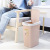 Household plastic bin with flat lid kitchen bin and toilet bin