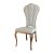 High-End Hotel Chair Soft Bag Stainless Steel Hotel Dining Chair Stool Home Villa Engineering Banquet Casual Seat