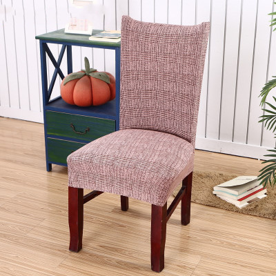 Household anti - fouling elastic universal hotel dining chair cover