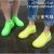 Silicone Shoe Cover Waterproof Rainy Day Thick Non-Slip Wear-Resistant Bottom Shoe Cover Men and Women Outdoor Rubber Latex Adult and Children
