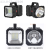 LED camp outdoor super bright emergency lights household lights strong light blackout charging camping lights
