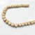 The letter bead of 12MM ju wood is inverted triangle 26 letter bead English bead square bead beech wood bead