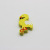 Children DIY accessories mixed color environmental protection wooden cartoon long-legged bird clothing accessories