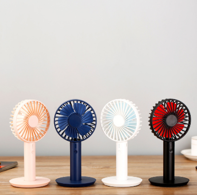 USB mini handheld fan desktop fan portable charging small fan power display