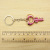 Factory Direct Sales Creative Cute Small Gift Exquisite Acrylic Love Key Key Chain Mobile Phone Pendant Wholesale