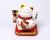 Lucky Cat Decoration Small Solar Ceramic Hand Shaking Fortune Cat Home Car Interior Decoration Creative Gift