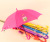 Water Color Changing Children's Umbrella Custom Logo Creative Cartoon Umbrella Water Magic Umbrella