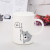 [Leiwo Ceramics] Cute Embossed Bear Ceramic Cup with Cover with Spoon Mug