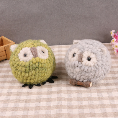 Handmade Home Wool Felt Artware Owl Gift Bedroom Decoration Send Friends Girlfriends Decoration Wholesale
