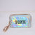 PINK laser cosmetic bag contracted with large capacity to receive bag with waterproof write mini lady change purse