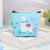 2018 new creative cartoon zero wallet PVC lovely grass mud horse alpaca coin bag ladies short wallet