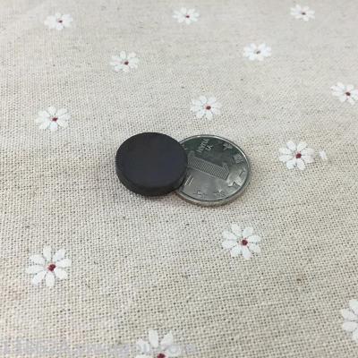 Circular Ferrite Black Magnet 20*4 mm Ordinary magnet Magnet