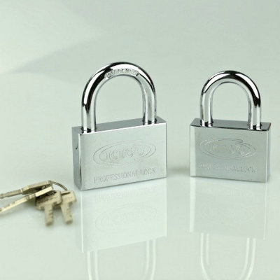 Square blade padlock three keys short beam double bubble packaging 70mm cabinet lock security door lock manufacturers custom