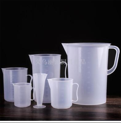 Measuring cup with graduated plastic household measuring cup standard 500ml1000ml