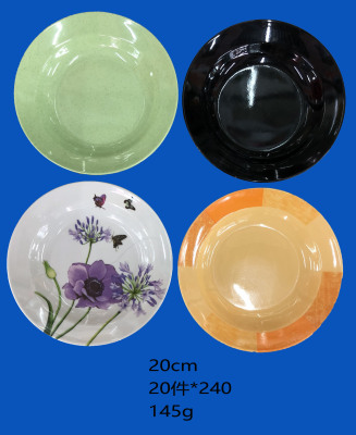 Melamine tableware Melamine disk Melamine stock low price processing style, price concessions