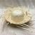 Sunflower Leaf Straw Hat Beggar Hat Semi-Lock Hand-Knitted Ball Mexican Carnival Straw Hat Chicken Coop Hat