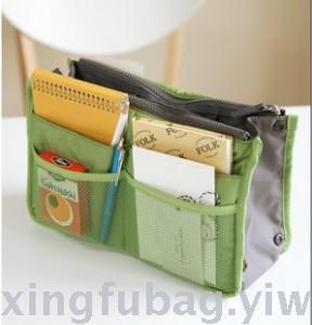 Manufacturer direct sale double zipper bag inside bag/receive bag/make up bag/sponge bag/inner bag