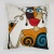 Europe and Americ personality Picasso style pillow wool embroidered abstract pattern sofa pillow cushion cover wholesale