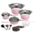 MGC19 cast aluminum marble nonstick pot set kitchen soup pot sauce pot frying pan