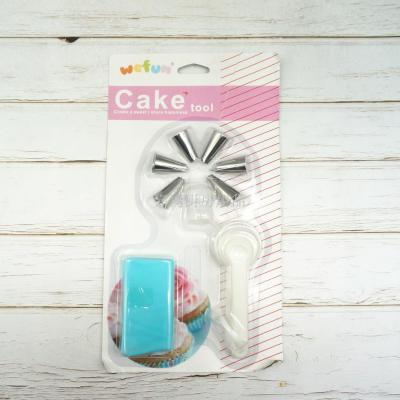 Bakeware tool set nozzle+measuring spoon+icing piping bag