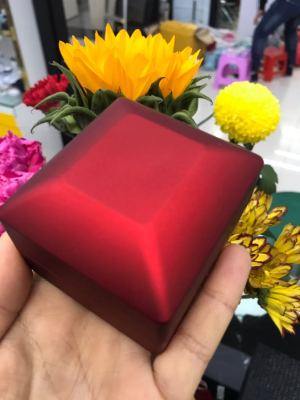 LED lamp creative proposal ring pendant box high quality rubber paint jewelry box
