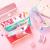 Dazzle Color Students New Large Capacity Personality Novel Little Heart female Stationery bag Pencil Bag
