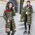 Winter coat ladies wear double down cotton-padded jacket