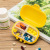 Creative Fresh Macaron Portable 4-Grid 6-Grid Small Medicine Box Portable First-Aid Kit Plastic Storage Box Jewelry Box