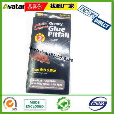 GREATLY GLUE PITFAL Trapper Rat Mouse Glue, Trays Rat Glue Traps Mouse Glue Traps Rat Traps