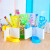 Korean creative stationery set children hand - held rotating pen container student supplies Christmas gifts wholesale