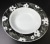 Daily necessities porcelain general porcelain plate tableware 8.5 inch round flat edge soup